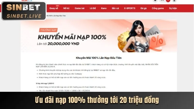 Khuyến mãi chào mừng thành viên mới sutbong123 link vào